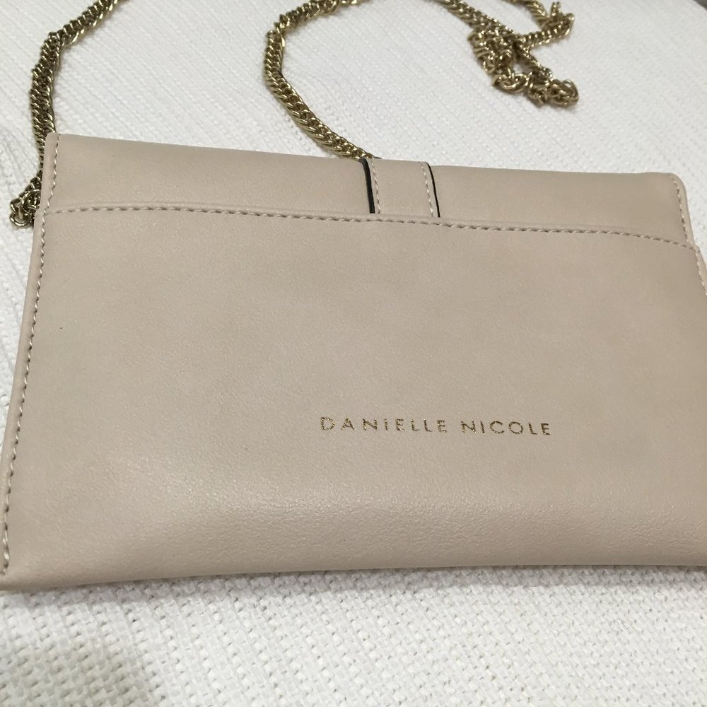 Danielle Nicole Cream Studded Shoulder Bag - Nwot - image 3
